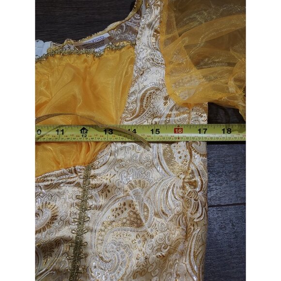 Costume Goldilocks Adult Storybook Fairy Tale Fancy Dress Up Halloween 3 Piece - Picture 10 of 14